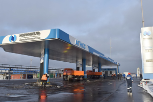 The first CNG filling station in the Krasnoyarsk Territory opened in Norilsk