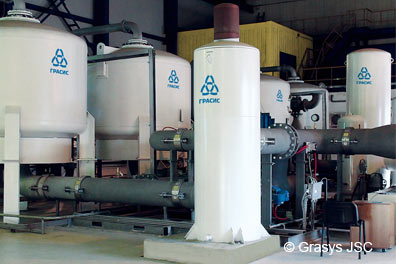 VPSA oxygen unit 
